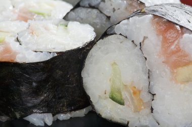 Japon suşi pirinç yin-yang