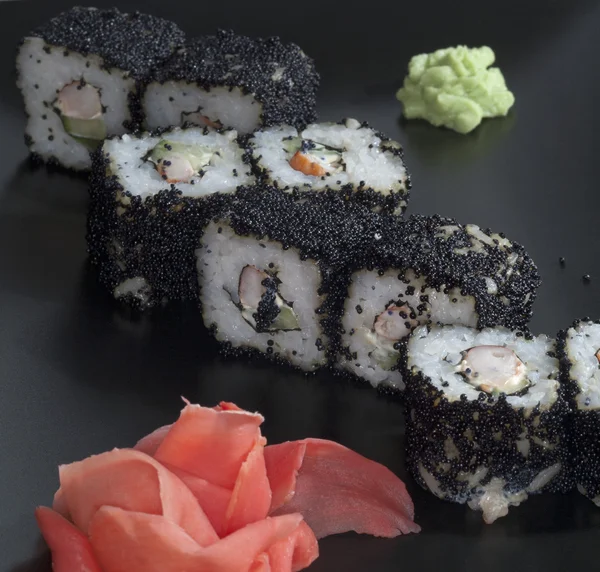 Arroz sushi japonês — Fotografia de Stock