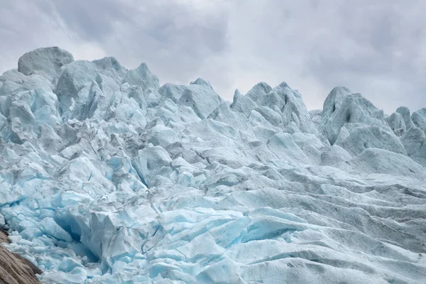 Briksdalsbreen Glaciar Briksdal Dos Braços Mais Acessíveis Mais Conhecidos Glaciar — Fotografia de Stock