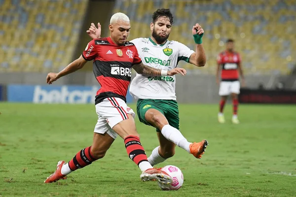 Rio Janeiro Brazil October 2021 Football Player Matheuzinho Flamengo Team — Stockfoto