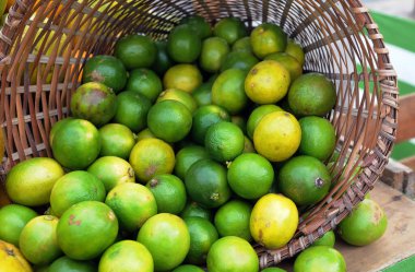 yeşil kireç arkaplan yakın görünüm