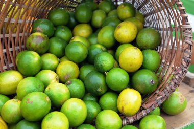 yeşil kireç arkaplan yakın görünüm