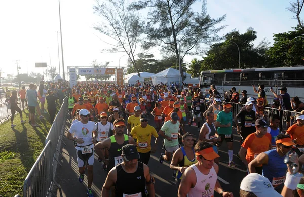 Rio Janeiro Brazil May 2016 Start Marathon City Rio Janeiro — Stockfoto