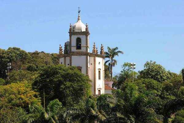 Rio Janeiro Brazílie Ledna 2010 Pohled Kostel Panny Marie Slávy — Stock fotografie