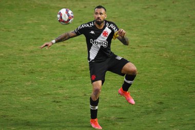 Rio de Janeiro,Brazil,June 19, 2021.Football player Leandro Castan of vasco's team, during the vasco x CRB game for the Campeonato Brasileiro srie B,in So Janurio stadium.