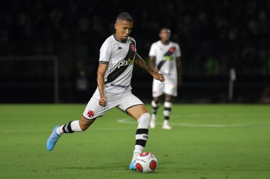 Rio de Janeiro, Brezilya, 30 Ocak 2022 Vasco takımından Weverton, Boavista ile oynanan maçta Carioca şampiyonluğu için So Janurio Stadyumu 'nda mücadele etti..