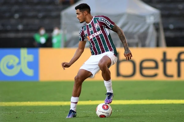 Rio Janeiro Brasilien Februari 2022 Fotbollsspelare Cris Silva Fluminense Laget — Stockfoto