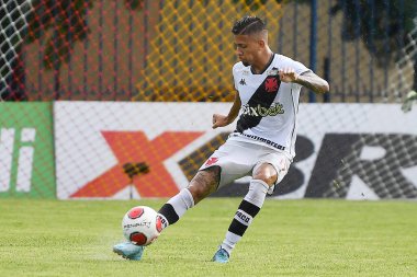 Rio de Janeiro, Brezilya, 6 Şubat 2022 Vasco takımından futbolcu Weverton, Conselheiro Galvo stadyumundaki carioca şampiyonası için Madureira maçında.