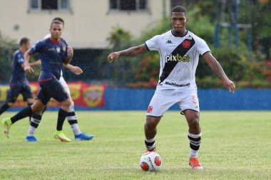 Rio de Janeiro, Brezilya, 6 Şubat 2022 Vasco takımından futbolcu Juninho, Conselheiro Galvo stadyumundaki carioca şampiyonası Madureira karşılaşmasında.