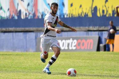 Rio de Janeiro, Brezilya, 6 Şubat 2022 Vasco 'nun takımından Getulio, Carioca şampiyonasında Conselheiro Galvo Stadyumu' nda mücadele etti..