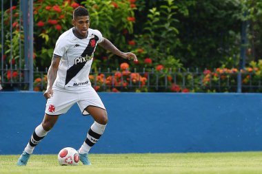 Rio de Janeiro, Brezilya, 6 Şubat 2022 Vasco takımından futbolcu Raniel, Carioca şampiyonasında Conselheiro Galvo Stadyumu 'nda Conra o Madureira maçında.