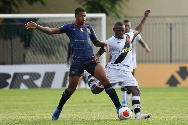 Rio Janeiro Brasilien Februar 2022 Fußballspieler Catatau Der Madureira Mannschaft — Stockfoto