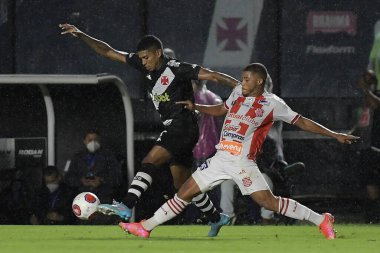 Rio de Janeiro (RJ), 02 / 17 / 2022 - Vasco-Bangu - Ra iel oyuncusu, 2022 Guanabara Kupası 'nın yedinci turunda Rio de Janeiro' nun kuzey bölgesindeki So Janurio Stadyumu 'nda oynandı.