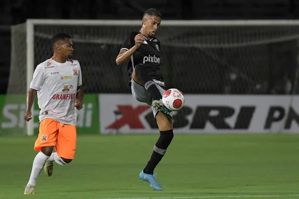 Rio Janeiro Brasilien Februar 2022 Fußballspieler Von Vasco Weverton Während — Stockfoto