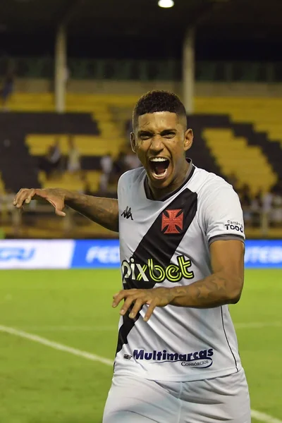 Volta Redonda Rio Janeiro Brasilien Februari 2022 Fotbollsspelaren Raniel Vascos — Stockfoto