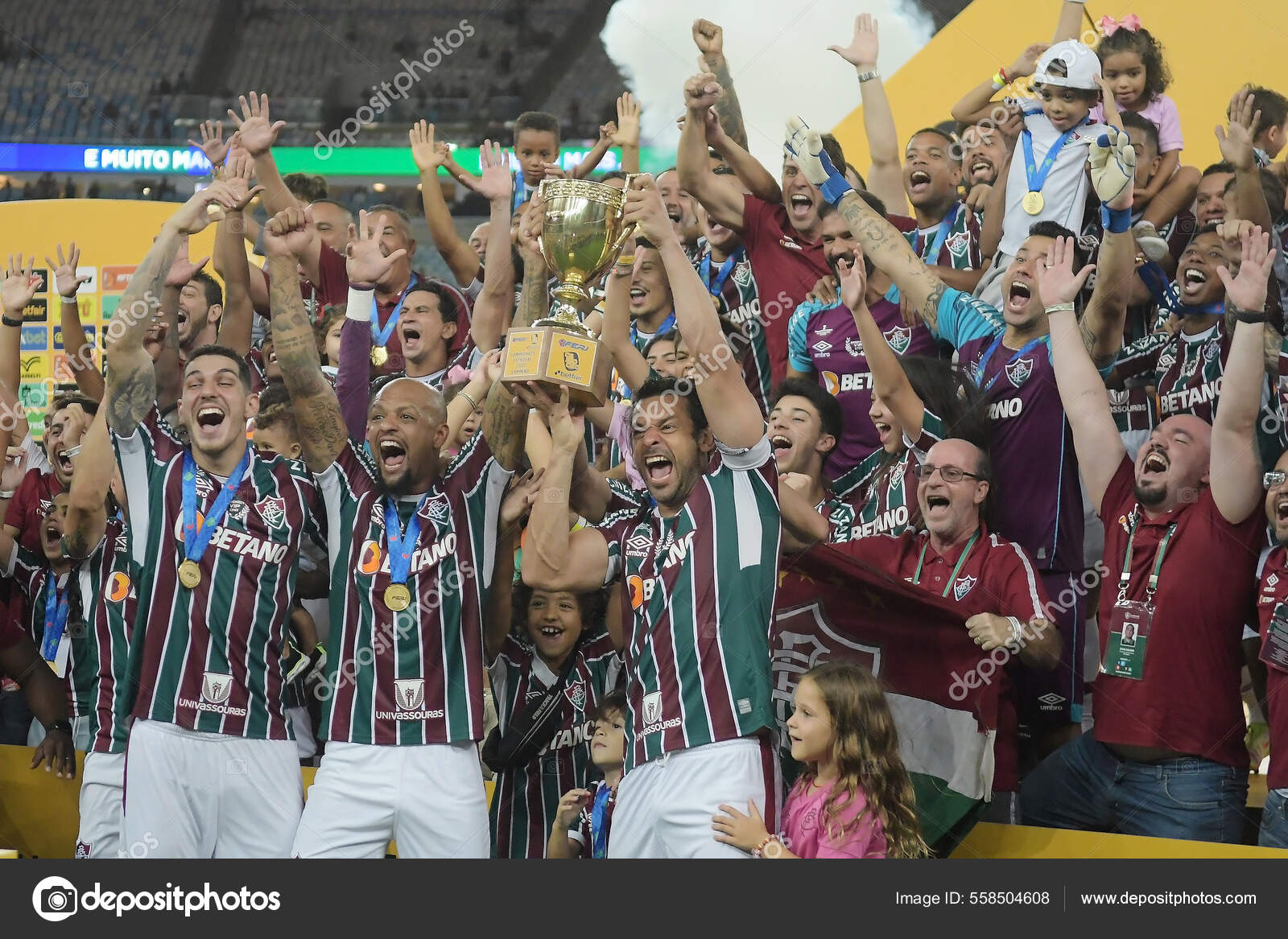Rio Janeiro Brasil Abril 2022 Jugadores Fútbol Del Equipo