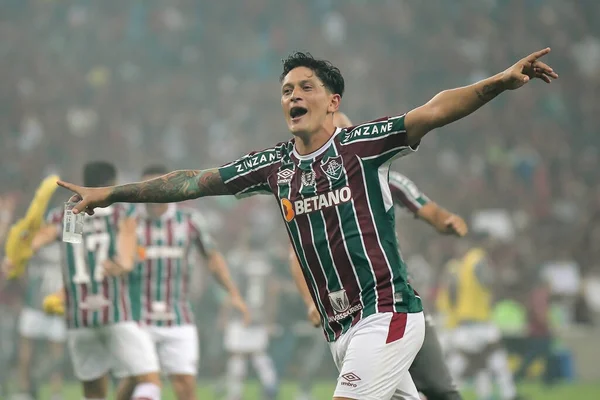 Rio Janeiro Brasilien April 2022 Fotbollsspelare Tyska Cano Fluminense Laget — Stockfoto