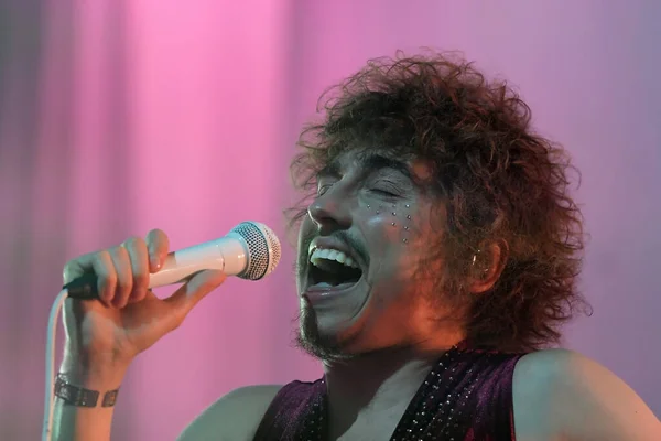 Rio Janeiro Brazilië Mei 2022 Zanger Josh Kiszka Van Band — Stockfoto