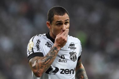 Rio de Janeiro, Brezilya, 9 Temmuz 2022. Maracan Stadyumu 'ndaki Brezilya Şampiyonası' nda oynanan fluminense-Cear maçı sırasında cear takımından futbolcu Vina.