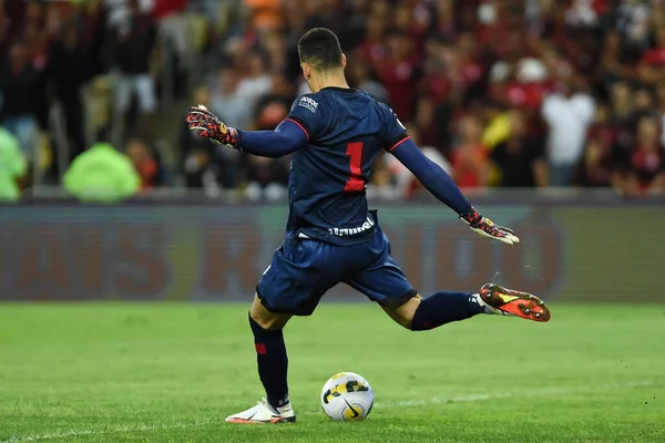 Rio Janeiro 2022 Flamengo Atltico Joueurs Lors Match Contre Atltico — Photo