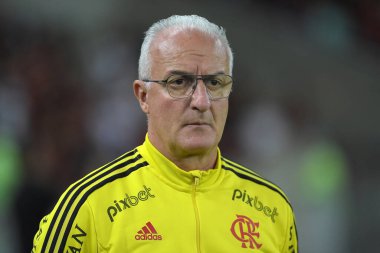 Rio de Janeiro, Brazil,July 30, 2022. Football coach Dorival Junior of flamengo team, during the game Flamengo x Atltico-GO for the Brazilian Championship in the stadium of Maracan.