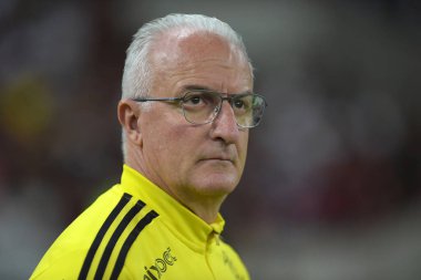 Rio de Janeiro, Brazil,July 30, 2022. Football coach Dorival Junior of flamengo team, during the game Flamengo x Atltico-GO for the Brazilian Championship in the stadium of Maracan.