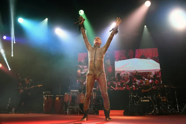 Rio Janeiro Brasile Settembre 2022 Cantante Brasiliano Ney Matogrosso Durante — Foto Stock