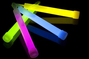 Glow sticks clipart
