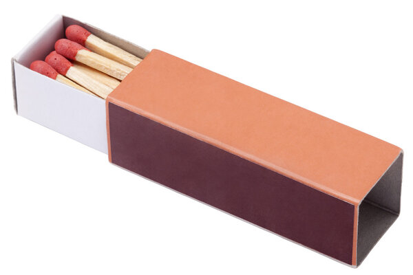 Matchbox with clipping path