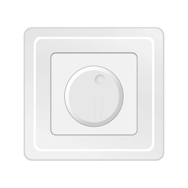 Prizli soket. Teknoloji geçmişi. İzole bir element. Ev yapımı. Elektrik sembolü. Vektör çizimi. Resim yükle.