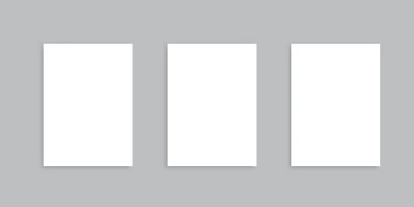 Weiße Quadrate. Design von oben. Präsentationsvorlage. Produktpräsentation. Vektorillustration. Archivbild. — Stockvektor