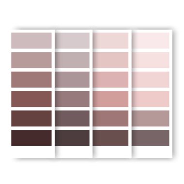 Duvar kağıdı tasarımı için pembe palet. Pastel renk. Vektör çizimi. depolama resmi.