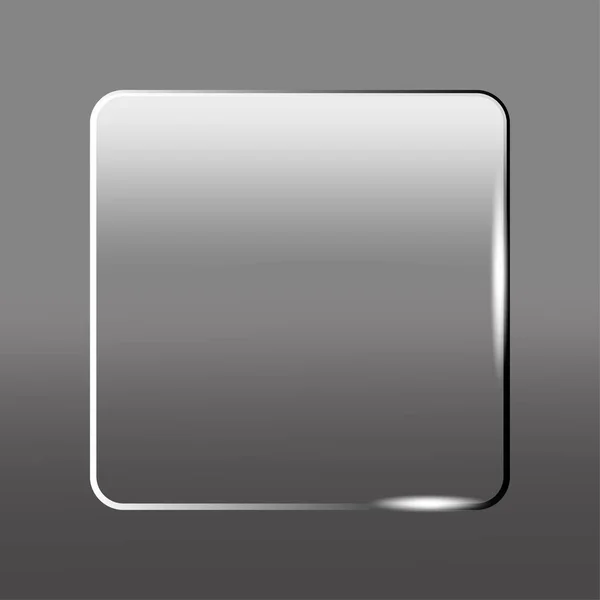 Gray square, great design for any purposes. Design element. Vector illustration. stock image. —  Vetores de Stock