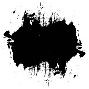 Suluboya fırça dokusu. Boya fırçası lekesi. Grunge dokusu. Vektör çizimi. Hisse senedi. EPS 10.