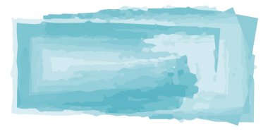 Suluboya fırça dokusu. Boya fırçası lekesi. Vektör çizimi. Hisse senedi. EPS 10.