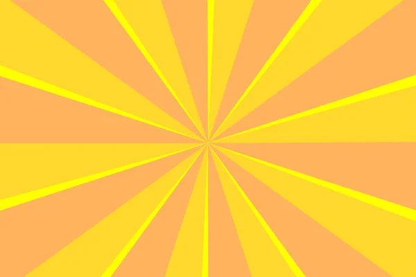 Retro Sun Rays Background Color Explosion Vector Illustration Stock Image — Wektor stockowy