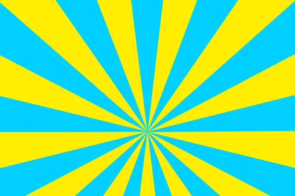 Retro Sun Rays Background Color Explosion Vector Illustration Stock Image — ストックベクタ