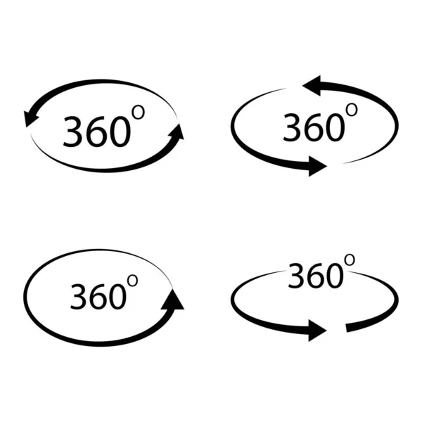 Flat Set Angle Degrees Measuring Radius Vector Illustration Stock Image — Stockvektor