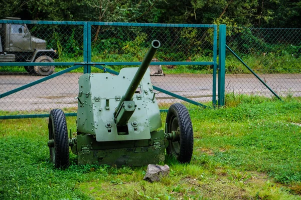 Rokycany, Czech Republic - September 19, 2021: Museum on the demarcation line in Rokycany. Museum of War and Military Equipment in the Czech Republic — Stock Photo, Image