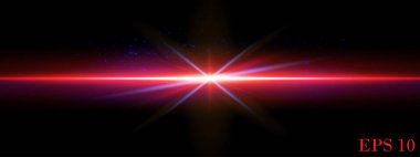 patlama galaksisi arka planı, evrendeki ışık, vektör illüstrasyonu