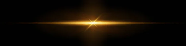 Żółty Wybuch Światła Światło Tle Wszechświata Linia Abstrakcji Kolorów Wektor — Wektor stockowy