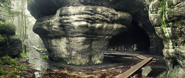 Amazing rock form — Stock Photo, Image