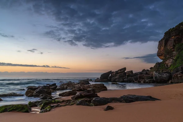 Central Coast Nsw Avustralya Daki Killcare Sahili Nde Bulutlu Gün — Stok fotoğraf