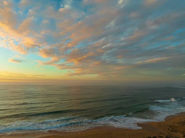 Sunrise Seascape Clouds Shelly Beach Central Coast Nsw Australia — Foto de Stock