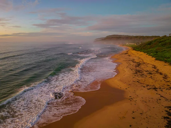 Sunrise Seascape Clouds Shelly Beach Central Coast Nsw Australia — Φωτογραφία Αρχείου