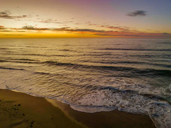 Sunrise Seascape Clouds Shelly Beach Central Coast Nsw Australia — Foto de Stock