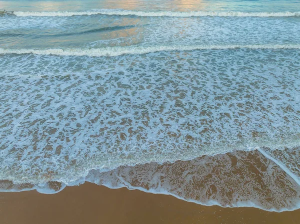오스트레일리아 Nsw 우미나 해변에서 바다와 모래를 내려다보고 — 스톡 사진