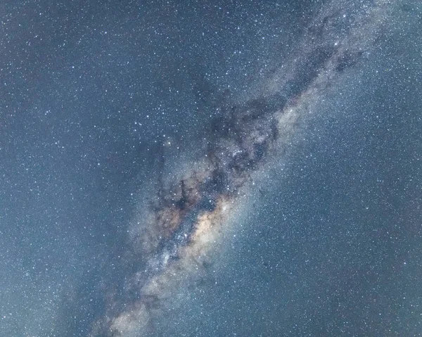 Milky Way Stars Night Sky Killcare Beach Central Coast Australia — Stock Photo, Image