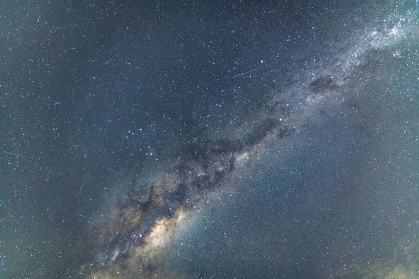 Milky Way Stars Night Sky Killcare Beach Central Coast Australia — 图库照片