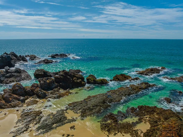 Paisaje Marino Diurno Burgess Beach Costa Barrington Forster Tuncurry Nsw — Foto de Stock